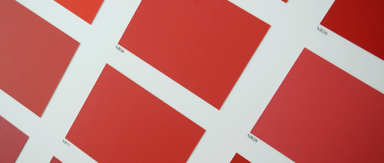 Les Nouveaux Rouges, une Collection de teintes par Ressource