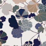 Papier Peint Ressource, Collection Forestine, Motif Florescence, Variation FL01