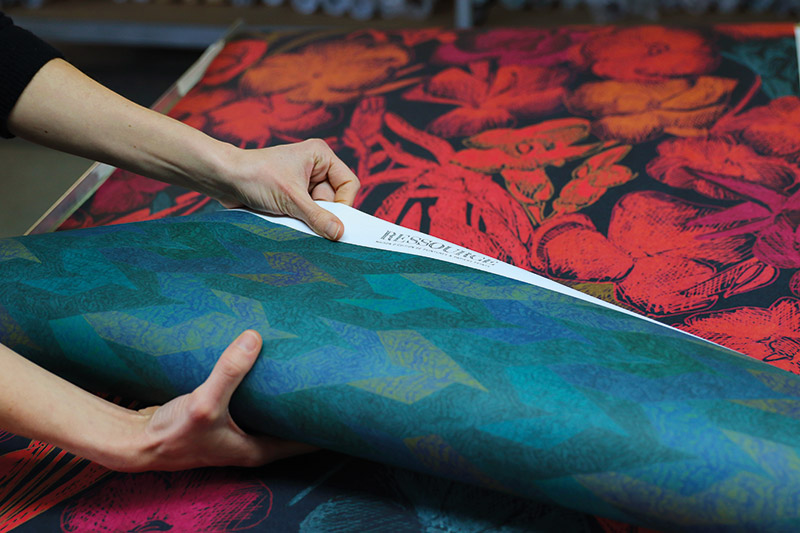 Faune & Flore, nouvelle collection de papiers peints Ressource imprimée en Provence !