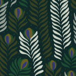 Papier Peint Ressource, Collection Faune & Flore, Motif Panache, Variation PAG02