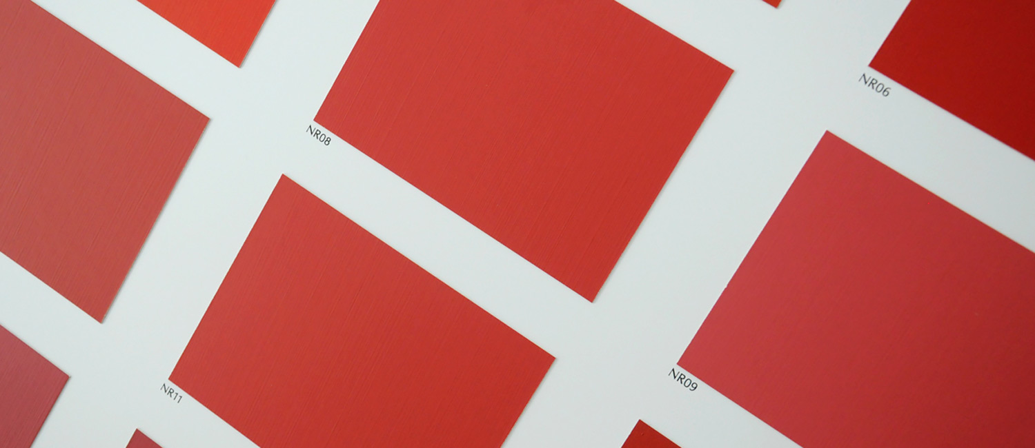 Les Nouveaux Rouges, une Collection de teintes par Ressource