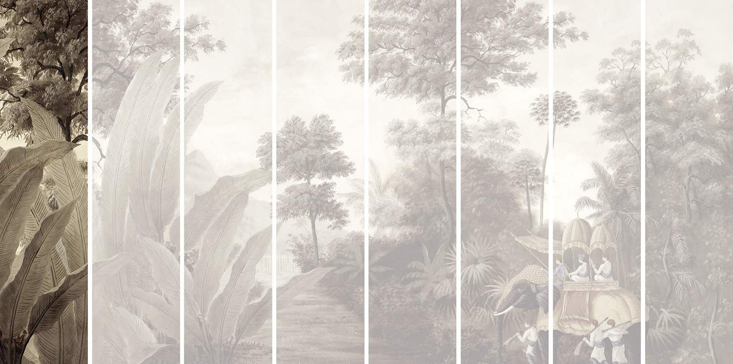 Bengale Sépia Grand PPANB04 Lé 01