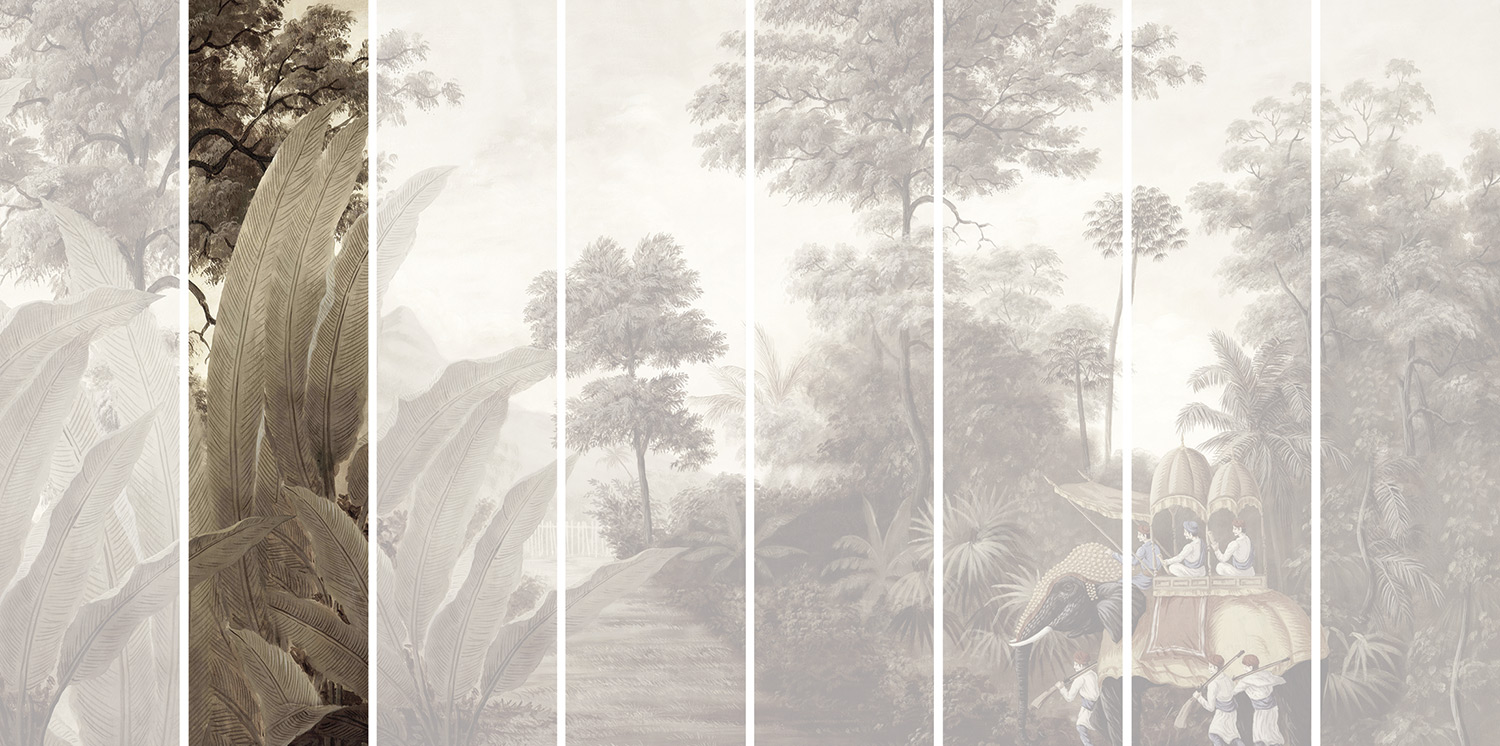 Bengale Sépia Grand PPANB04 Lé 02