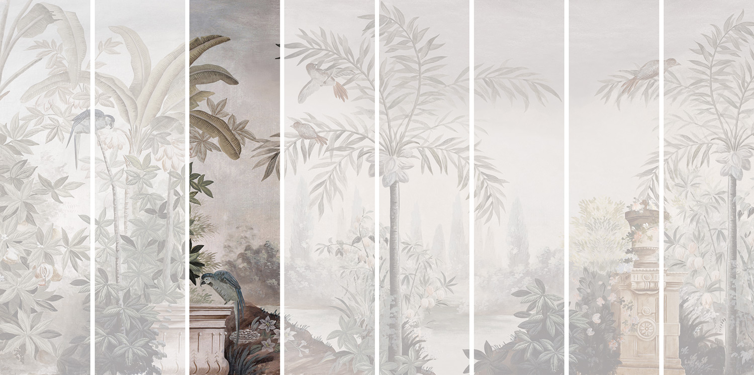 Jardin aux Oiseaux Couleurs Grand Lé 03