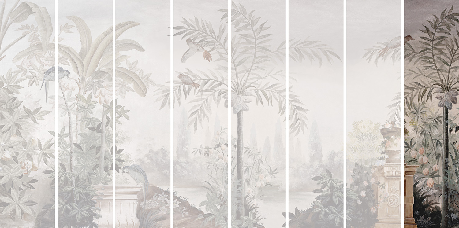 Jardin aux Oiseaux Couleurs Grand Lé 08