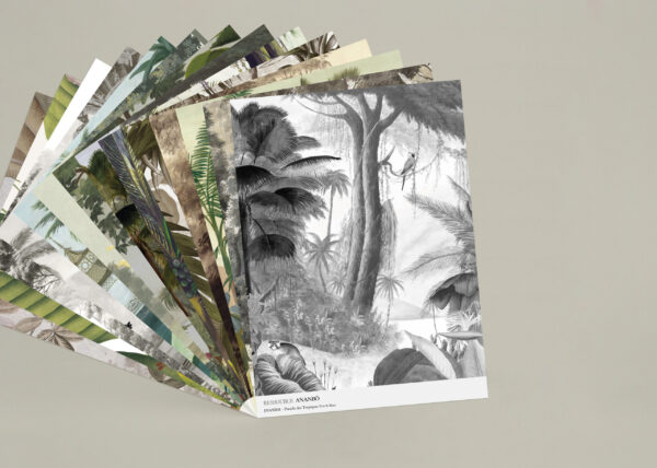 Collection échantillons A4 Papiers Peints Ananbô – Version mate