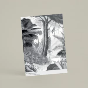 Échantillon A4 Paradis des Tropiques Noir & Blanc – PPANB01