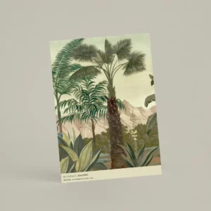 Échantillon A4 Les Palmiers de Kalaho Couleur – PPANB03