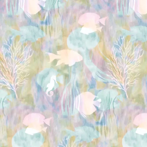 Papier Peint Ballet Marin - BM01 - Collection Sauvage