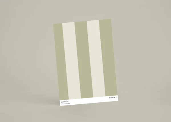 AVI61 - L'Avignonnaise, échantillon A4 papier peint rayure Ressource