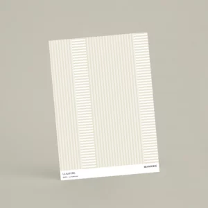 BOR36 - La Bordelaise, échantillon A4 papier peint rayure Ressource