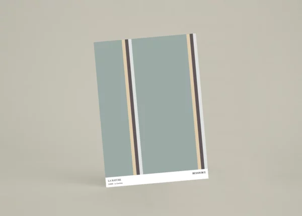 CAN08 - Le Cantilien, échantillon A4 papier peint rayure Ressource