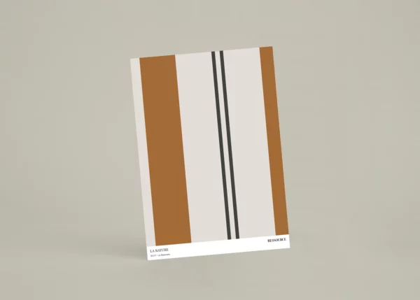 DIJ17 - Le Dijonnais, échantillon A4 papier peint rayure Ressource