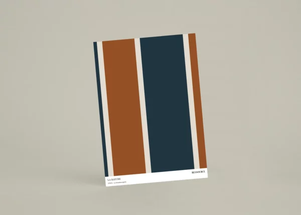 STR15 - Le Strasbourgeois, échantillon A4 papier peint rayure Ressource