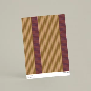 TOU23 - La Tourangelle, échantillon A4 papier peint rayure