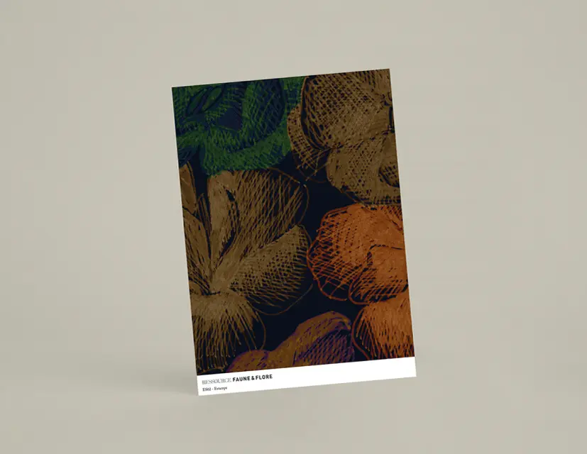 Échantillons de Papiers Peints Forestine