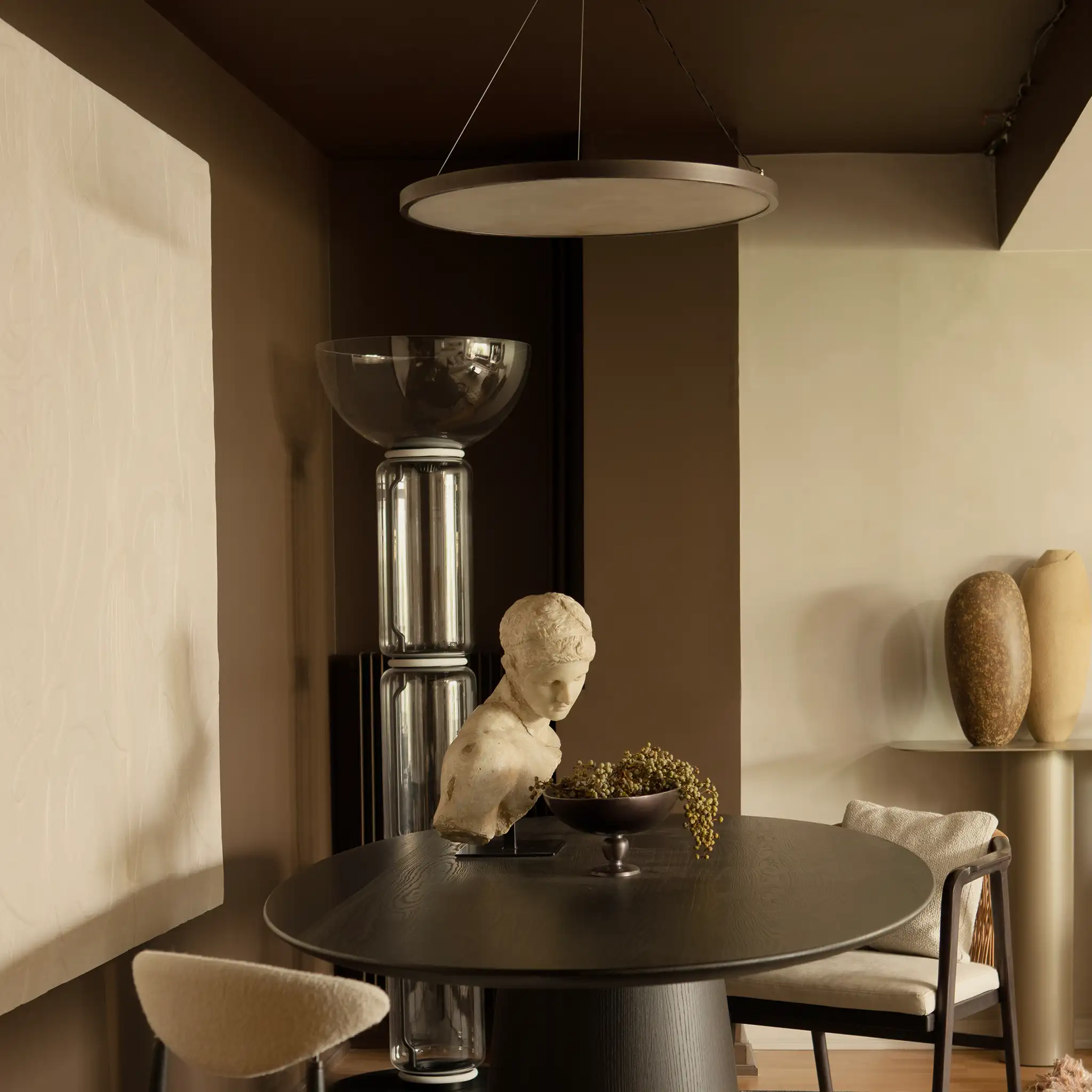 Claude Cartier SL43 - Datte et RMDV55 - Gris de Lin chaux lissée