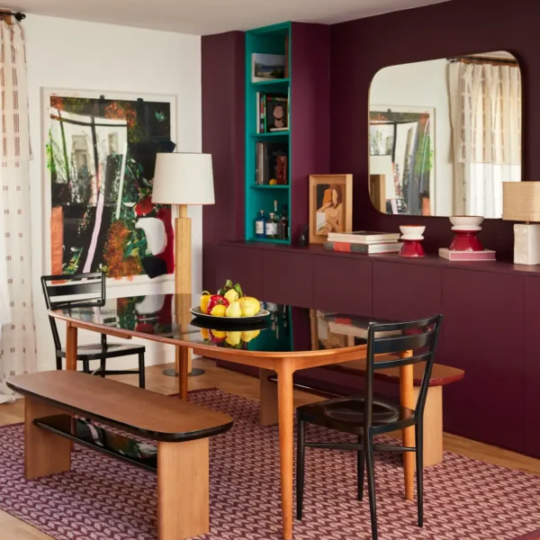 L'Appartement de Sarah Poniatowski aux couleurs de Ressource
