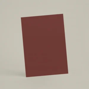Échantillon A6 Chaux brossée RMDV35 - Rouge de Venise