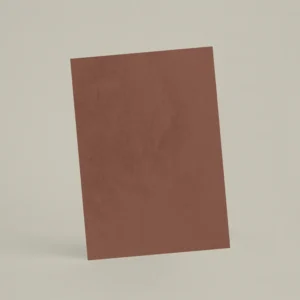 Échantillon A6 Chaux ferrée RMDV38 - Rouge Toscan