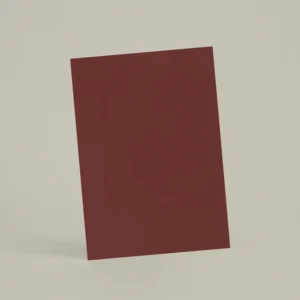 Échantillon A6 Chaux lissée RMDV35 - Rouge de Venise