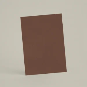 Échantillon A6 Chaux lissée RMDV49 - Marron d'Inde