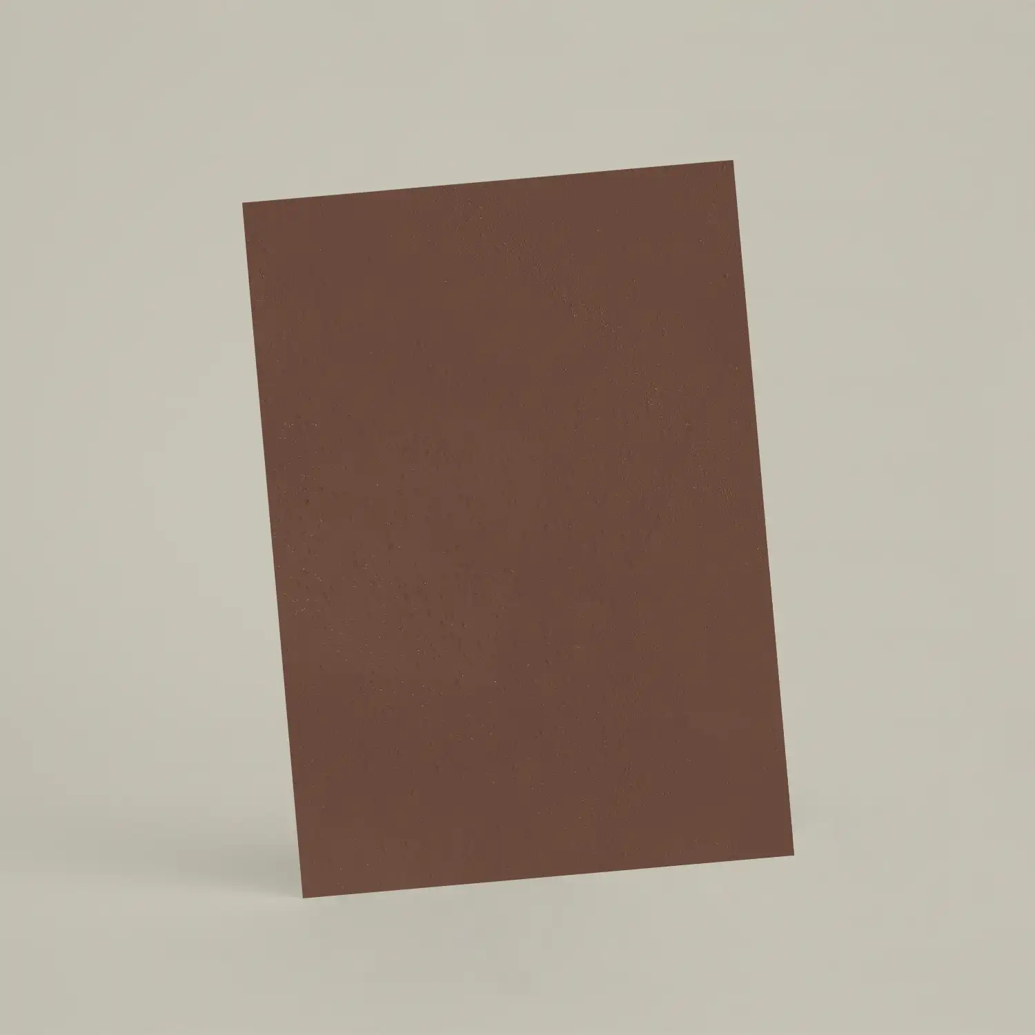 Échantillon A6 Chaux lissée RMDV49 - Marron d'Inde