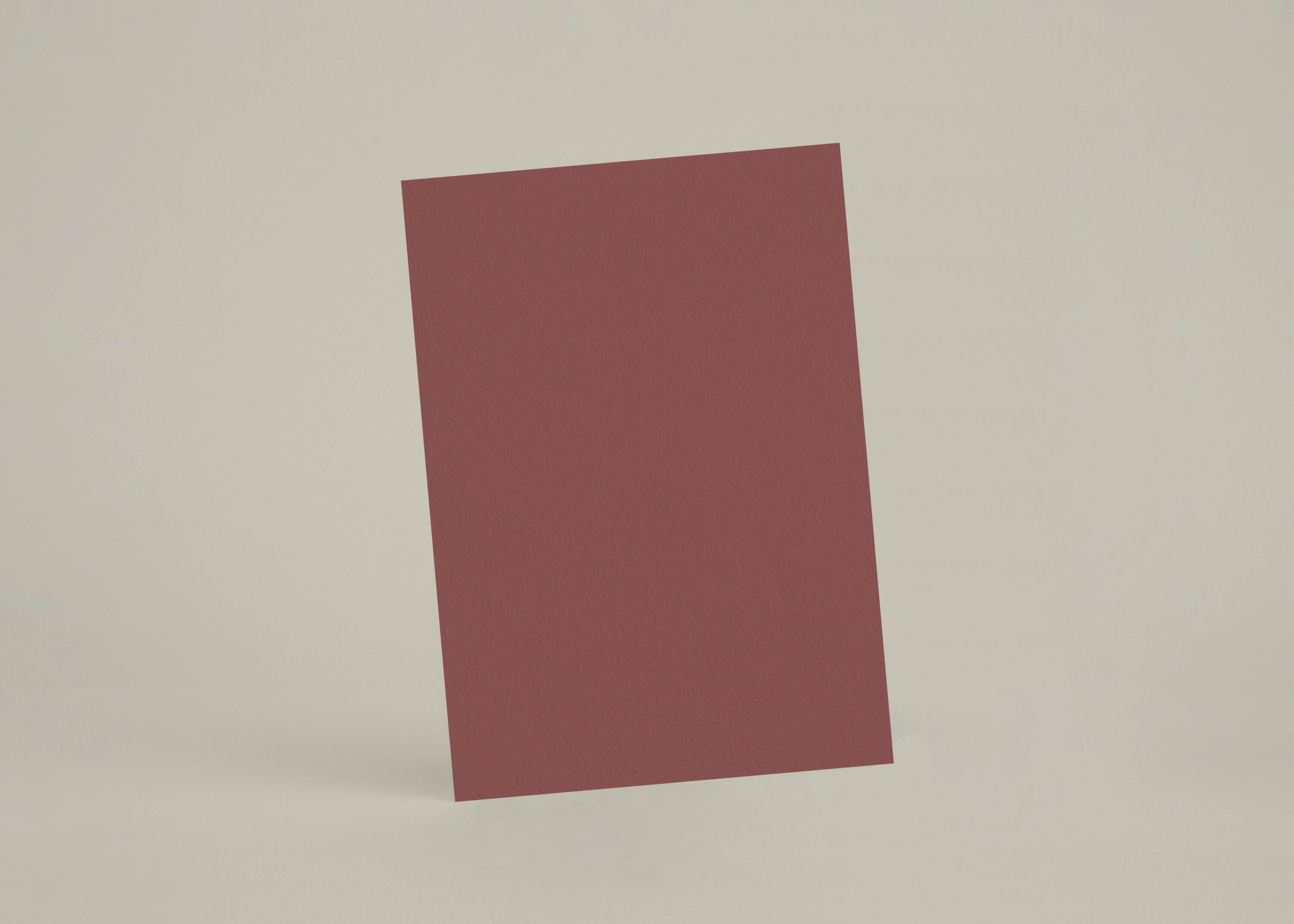 Échantillon A6 eqRMDV35 - Rouge de Venise