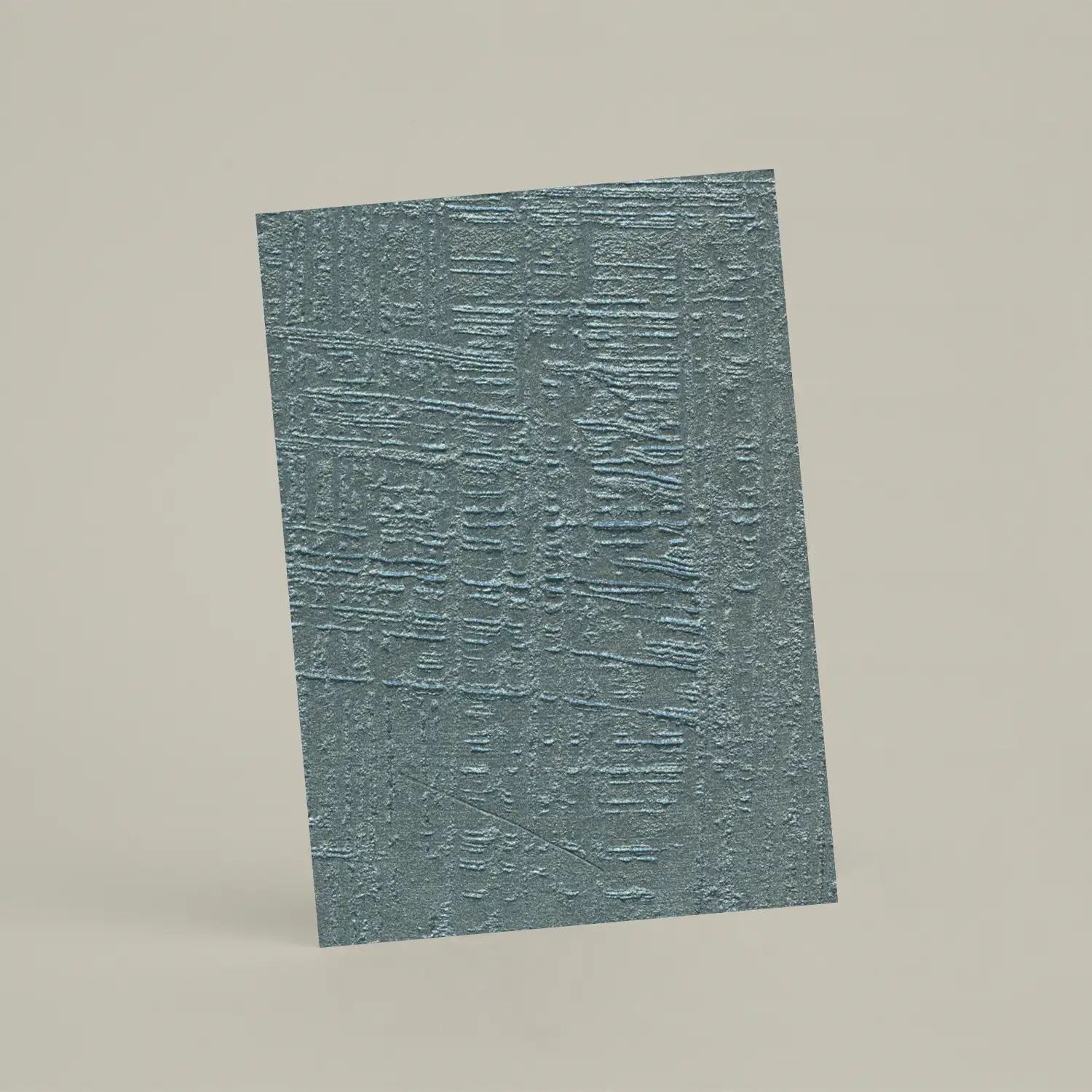 Échantillon A6 EMP11 - Bleu Moiré