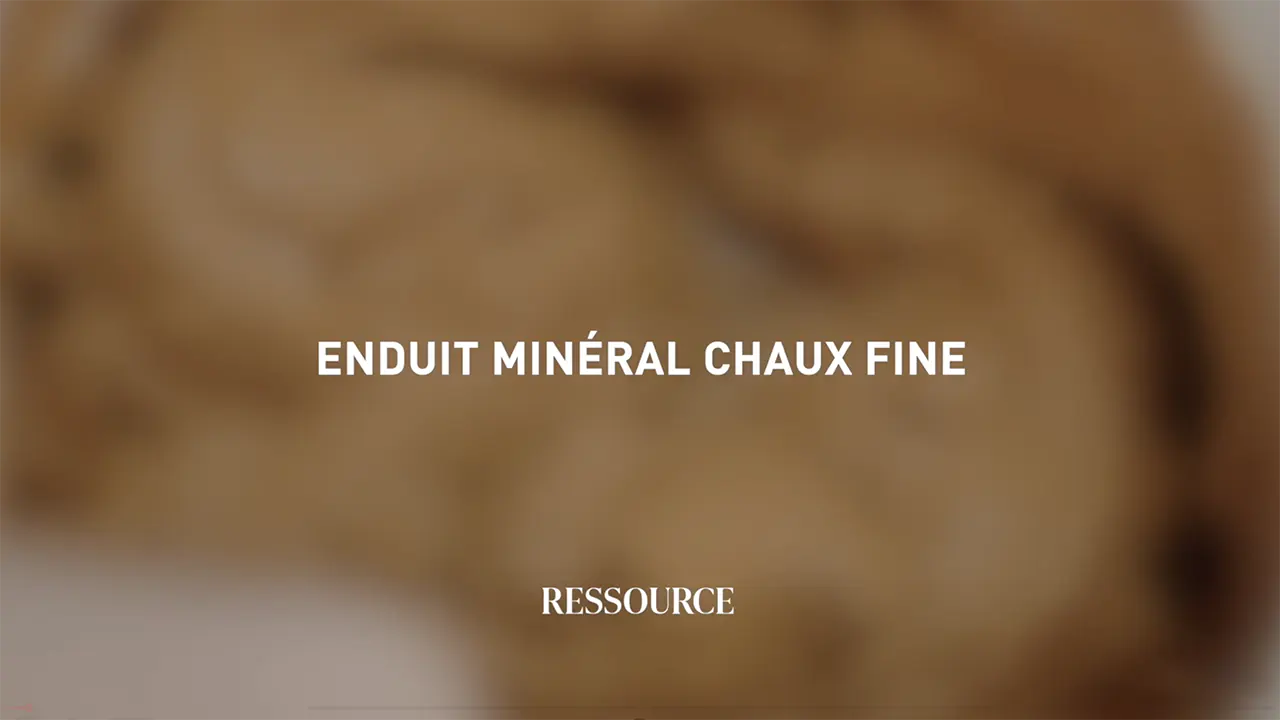 Conseils d'application pour Enduit Minéral Chaux Fine