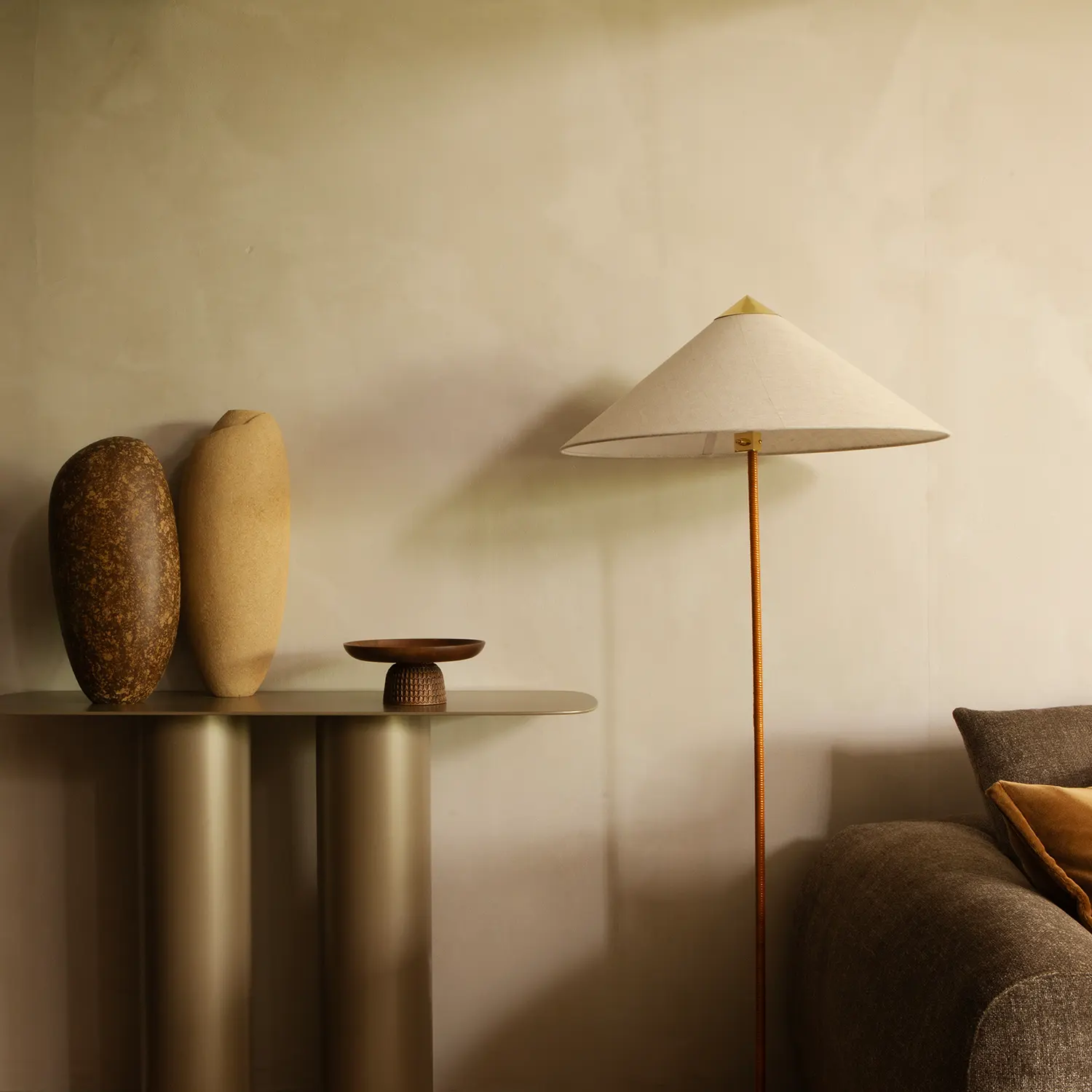 Claude Cartier RMDV55 - Gris de Lin chaux lissée