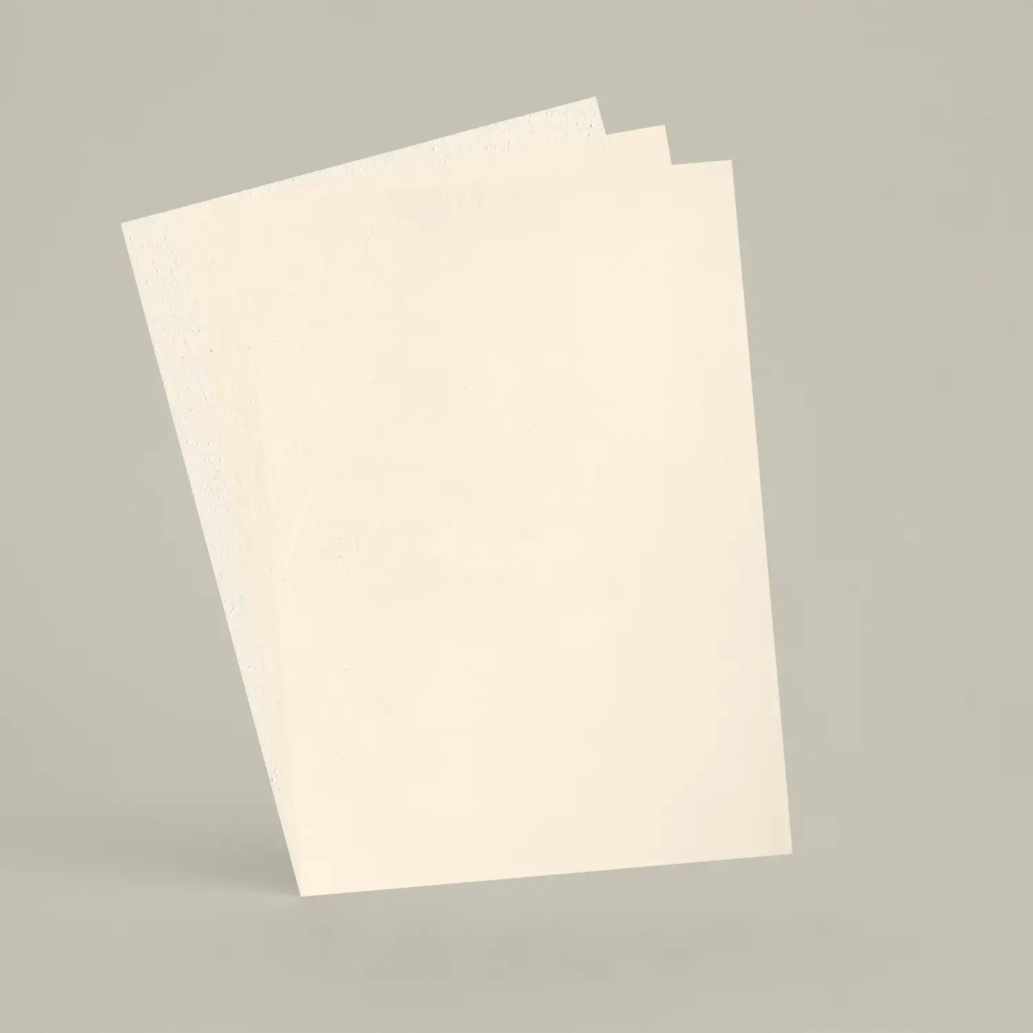 3 échantillons A6 Chaux brossée, ferrée, lissée RMDV06 - Lumière