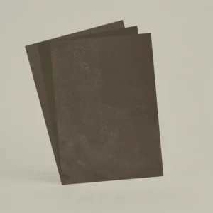 3 échantillons A6 Chaux brossée, ferrée, lissée RMDV16 - Yeuse