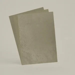 3 échantillons A6 Chaux brossée, ferrée, lissée RMDV21 - Glaise