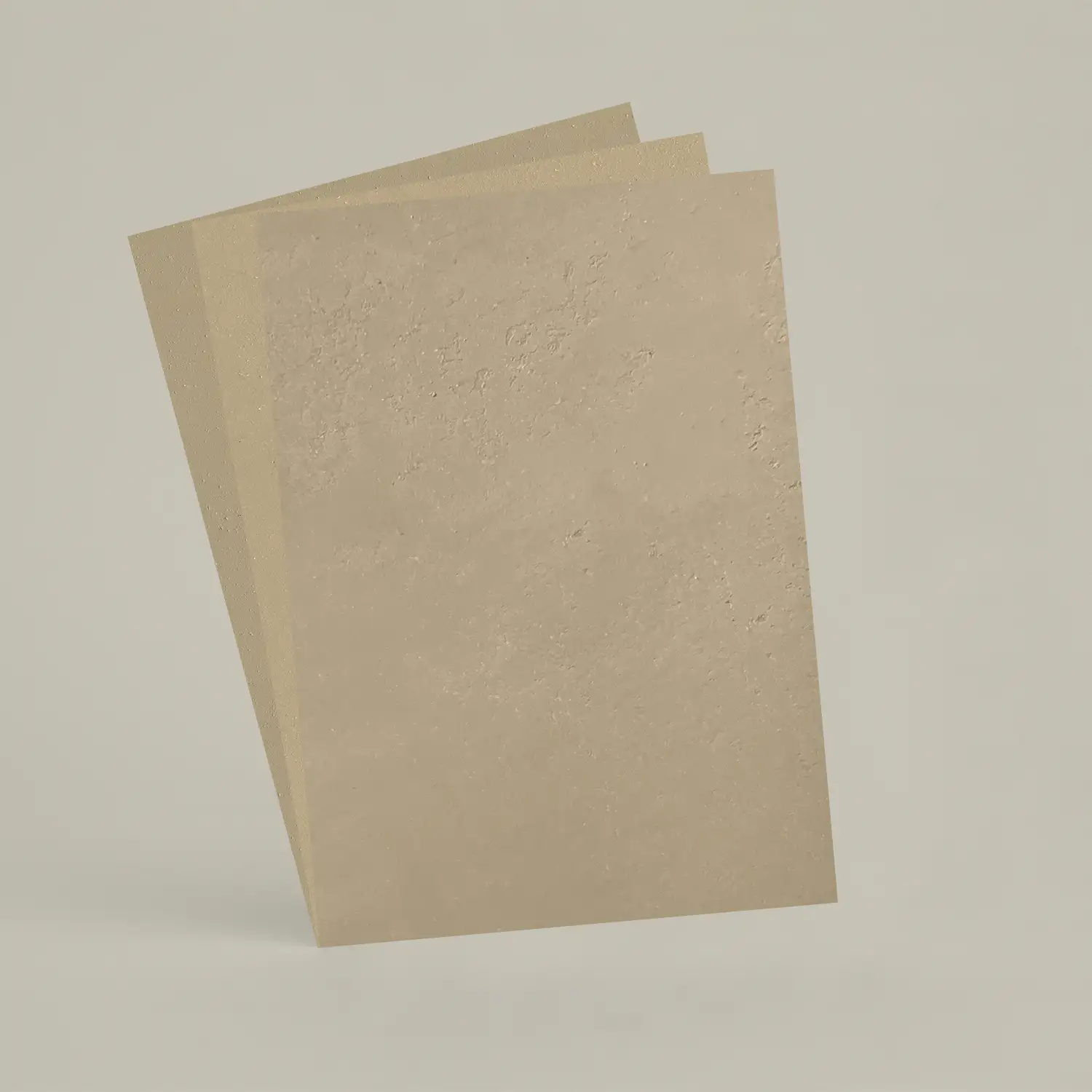 3 échantillons A6 Chaux brossée, ferrée, lissée RMDV23 - Marne