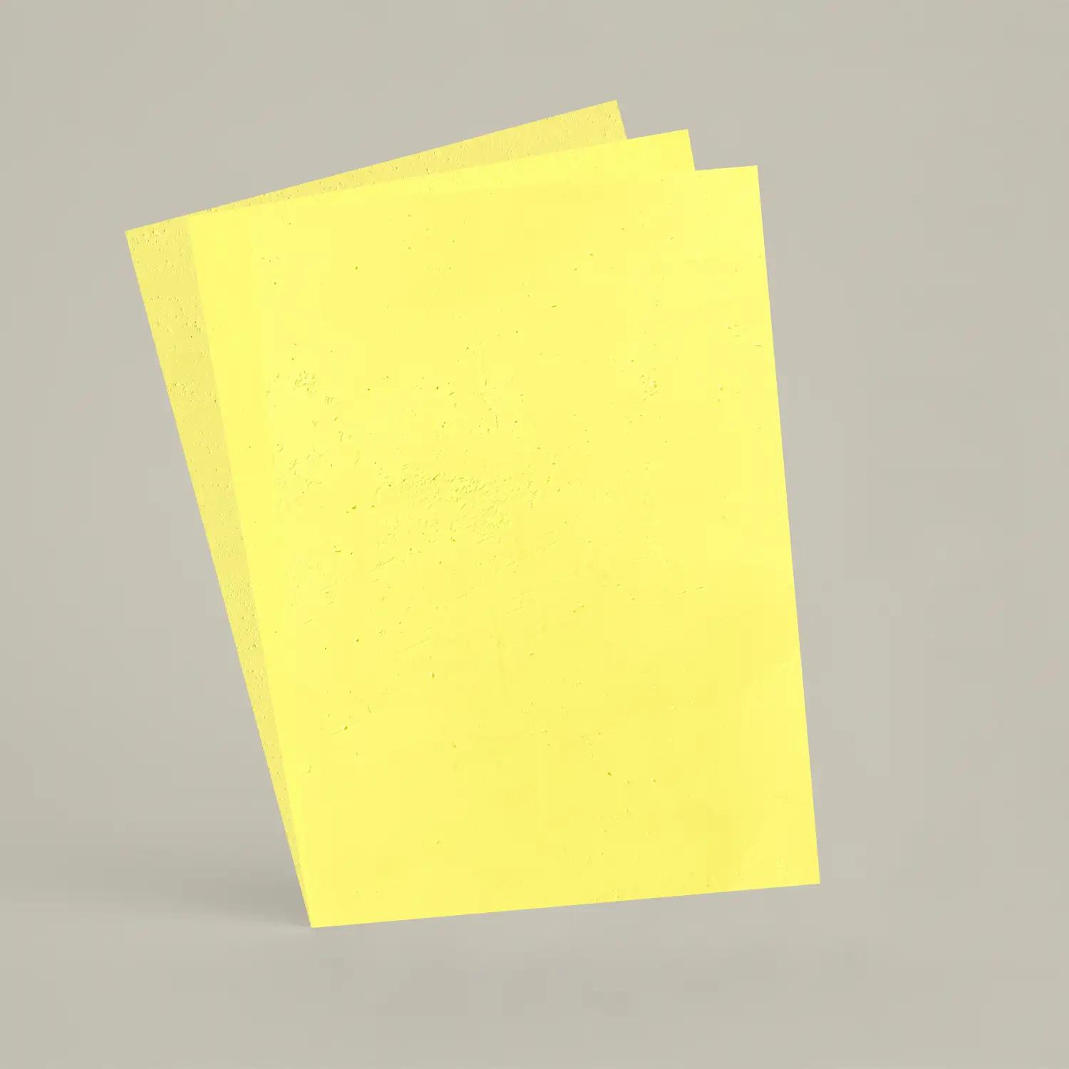 3 échantillons A6 Chaux brossée, ferrée, lissée RMDV28 - Citrus