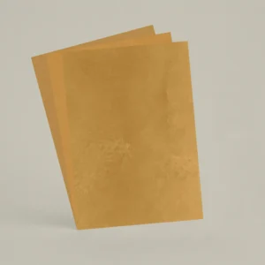 3 échantillons A6 Chaux brossée, ferrée, lissée RMDV30 - Sienne