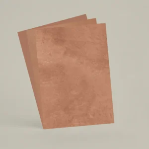 3 échantillons A6 Chaux brossée, ferrée, lissée RMDV39 - Rose Ottoman