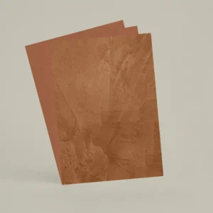 3 échantillons A6 Chaux brossée, ferrée, lissée RMDV48 - Terre de Tuile