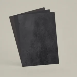 3 échantillons A6 Chaux brossée, ferrée, lissée RMDV52 - Réglisse