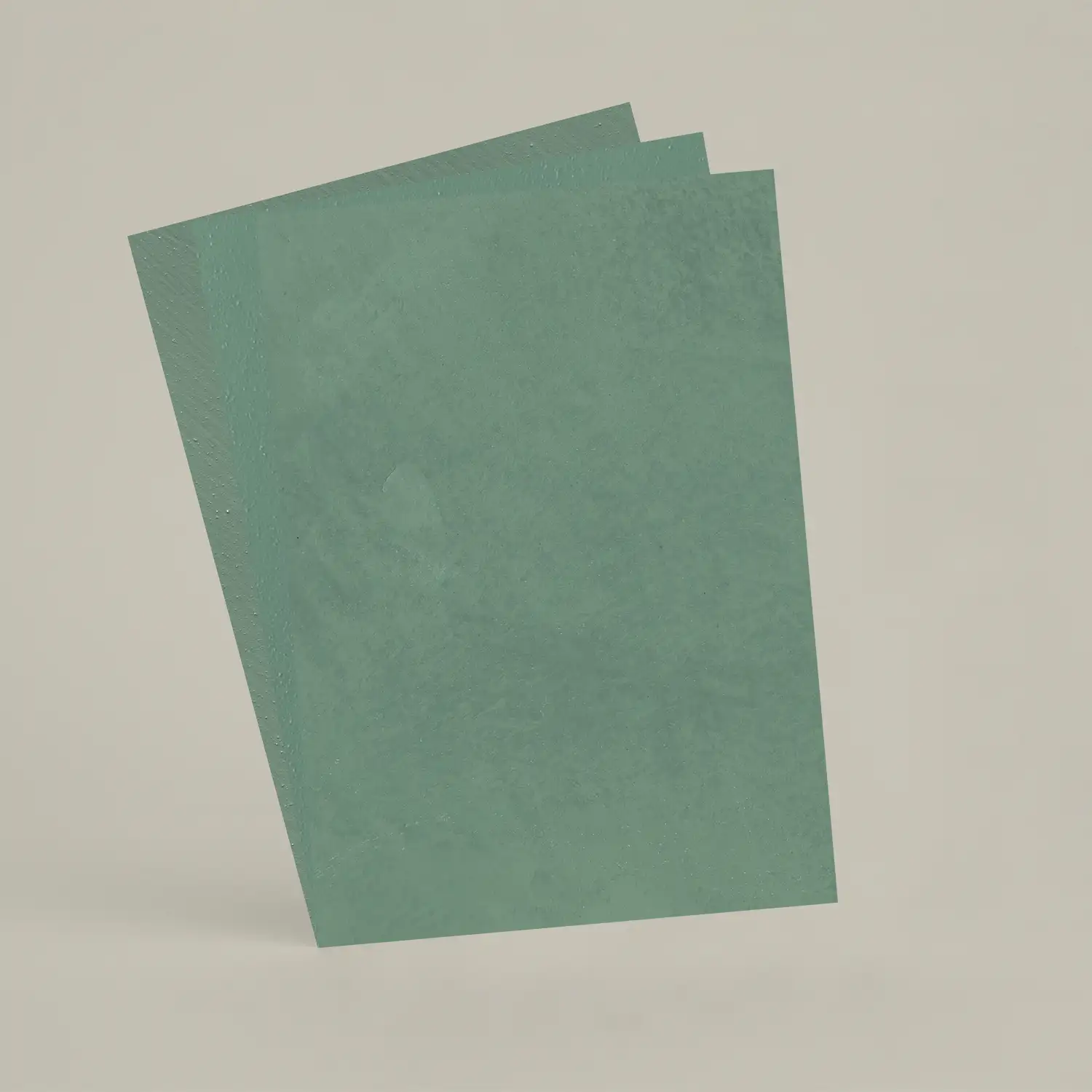 3 échantillons A6 Chaux brossée, ferrée, lissée RMDV77 - Étang