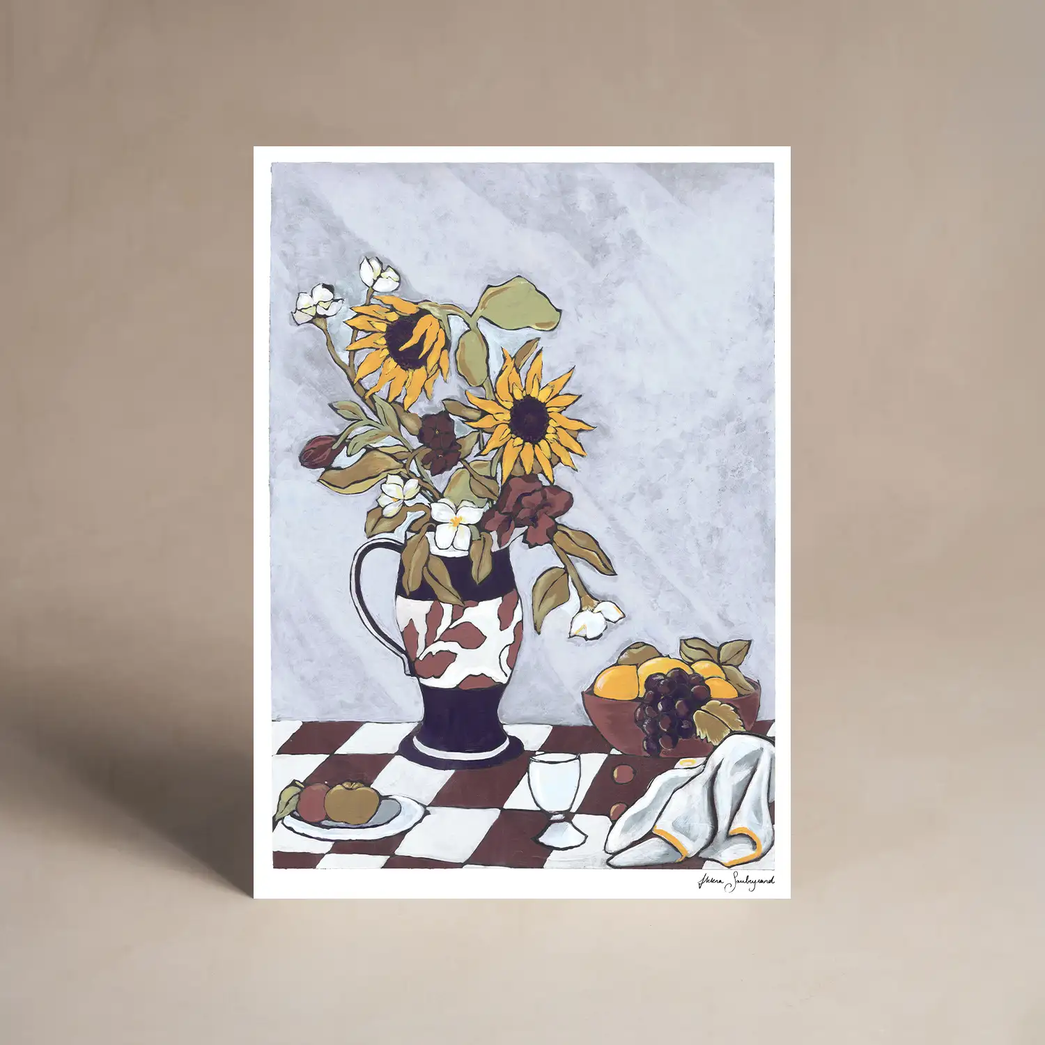 L'Heure du Soir - Œuvre Imprimée en édition limitée