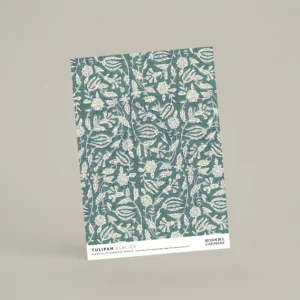 Échantillon papier peint Tulipan Glacier - Caravane x