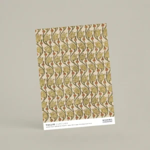 Échantillon papier peint Tullio Curcuma - Caravane x