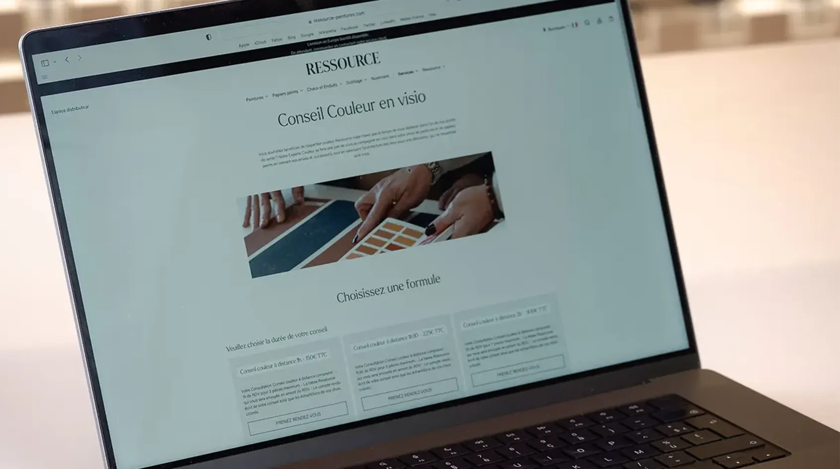 Conseil Couleur en visio