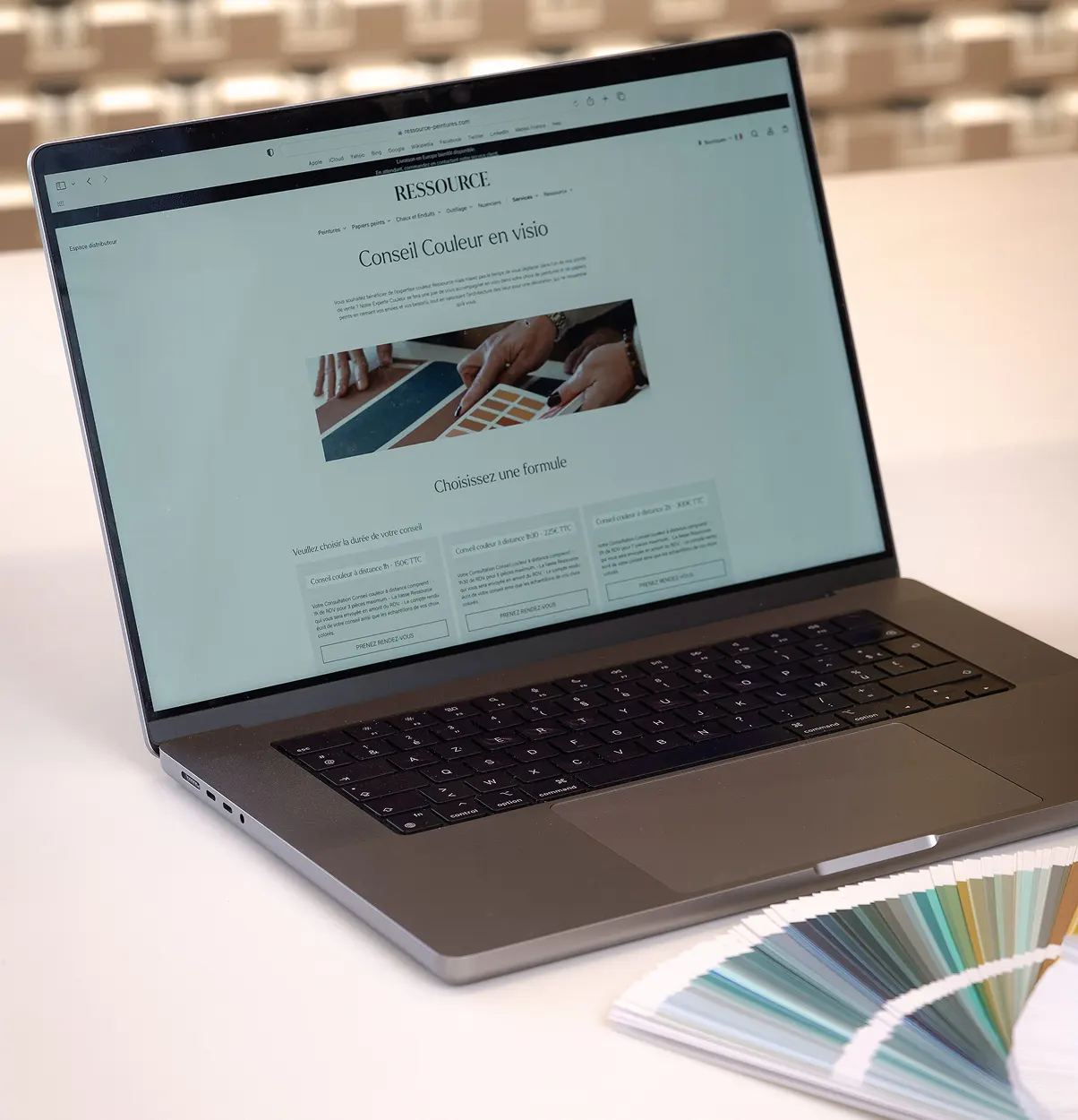 Conseil Couleur en visio