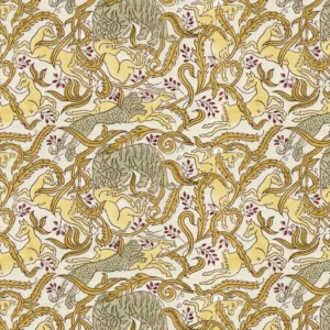 Papier peint Letho Curcuma - Caravane x Ressource