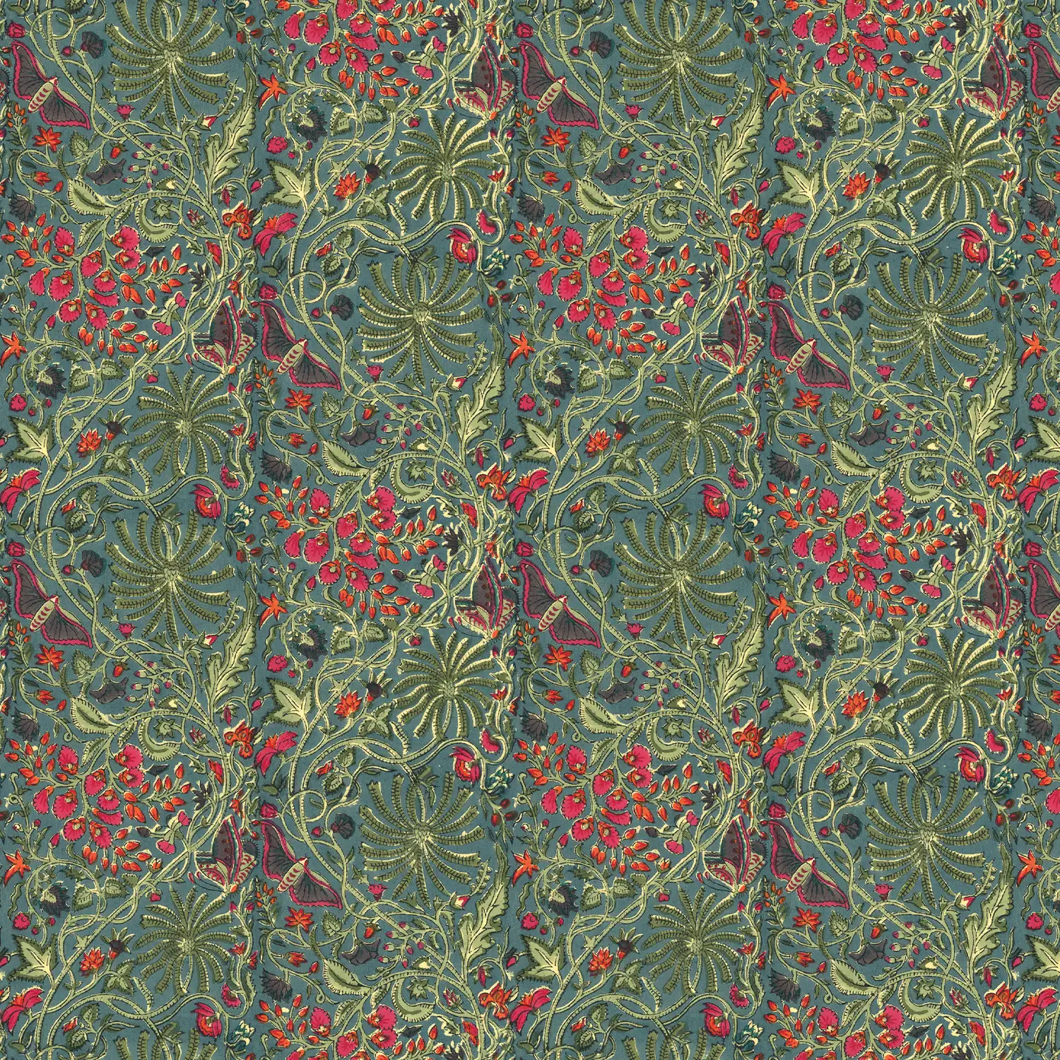 Papier peint Papilio Vert - Caravane x Ressource