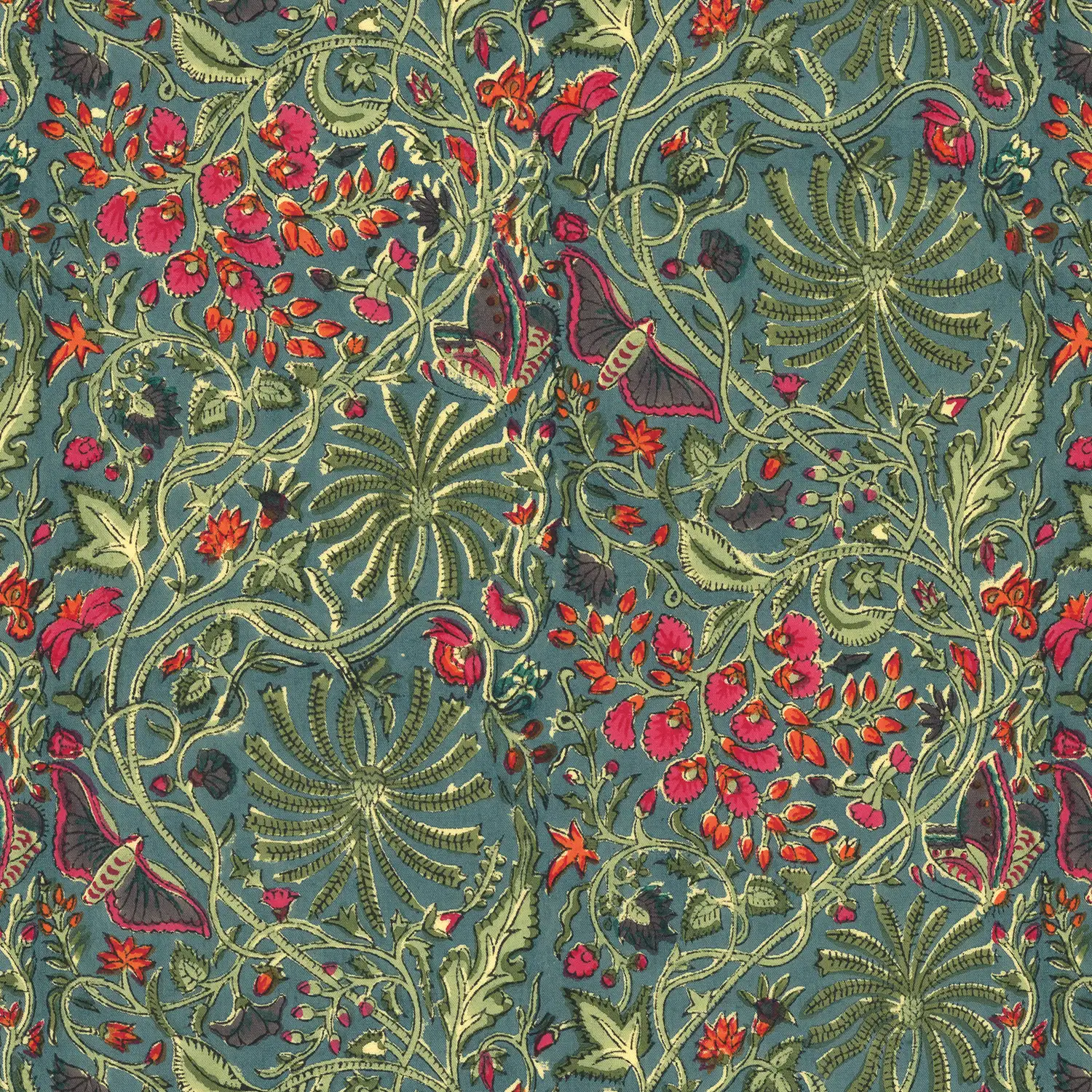 Papier peint Papilio Vert - Caravane x Ressource