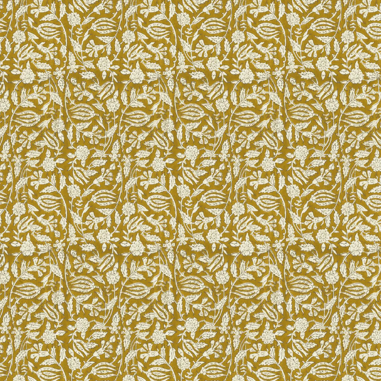 Papier peint Tulipan Curcuma - Caravane x Ressource